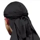 Perruques Turban en Satin pour hommes Turban chapeau soyeux Durag King cheveux en Spandex