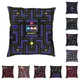 Juste de coussin Matkey Kong en velours pour la décoration de la maison housse de canapé imprimée