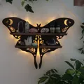 Lampe en bois en forme de papillon nouveau modèle 2022 luminaire décoratif d'intérieur idéal pour