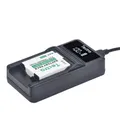 DMW-BCM13 DMW BCM13E BCM13PP batterie + chargeur LED pour Panasonic Lumix DC-TS7 DMC-FT5 DMC-LZ40