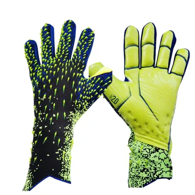 Gants de gardien de but de football en latex professionnel pour adultes gants de gardien de but de