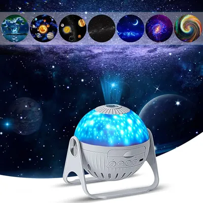 Projecteur de galAct LED pour enfants veilleuse de planétarium lampe de budgétaire d'étoiles