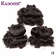 Funmi-Bundles de cheveux bouclés rebondissants pour femmes noires 3 faisceaux de tissage brésilien