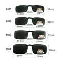 Rui Hao lunettes de soleil Super légères à Clip polarisées 4 tailles lunettes de conduite à Clip