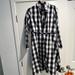 J. Crew Dresses | Jcrew Navy/White Checkered Shirt Dress | Color: Red/White | Size: 12