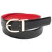 Giani Bernini Accessories | Giani Bernini Womens Signature Reversible Belt Black Red | Color: Black/Red | Size: Various