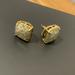 Kate Spade Jewelry | Kate Spade Stud Earrings Glitter Large Gold | Color: Gold/Silver | Size: Os