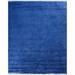 White 36 x 24 x 0.25 in Area Rug - Bokara Rug Co, Inc. Hand-Knotted Wool Area Rug in Dark Blue Wool | 36 H x 24 W x 0.25 D in | Wayfair