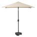 Freeport Park® Helland 6' 6" x 6' 6" Rectangular Market Umbrella Metal in White | 91 H x 78 W x 78 D in | Wayfair 1E4AE4BF3EF9437FBF63EDBB99C5E45F