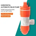 Pompe de cale automatique horizontale et étroite 12V 24V DC système de drainage par induction