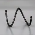 1 pièces LED col de cygne tuyau métallique Dia6mm/8mm/10mm pliable noir façonnage universel Tube souple pour lampe de Table projecteur lampadaire bricolage