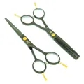 Ciseaux de coupe professionnels pour cheveux 5.5 pouces ciseaux pour éclaircir les cheveux pour