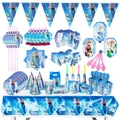 Décorations de fête d'anniversaire princesse Anna et Elsa pour enfants Frozen ballon poulet