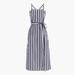 J. Crew Dresses | J. Crew Thomas Mason Stripe Apron Dress | Color: Blue/White | Size: 00