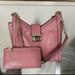 Michael Kors Bags | Michael Kors Pink Leather Whitney Shoulder Bag & Small Pink Leather Wallet | Color: Pink | Size: Os