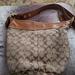 Coach Bags | Coach Bag 8 By 10 Great Condition | Color: Brown/Cream | Size: Os