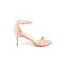 Jessica Simpson Heels: Tan Solid Shoes - Size 10