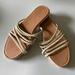 Madewell Shoes | Madewell Kathryn Espadrille Sandal - Leather - Beige- Size 10 | Color: Cream/Tan | Size: 10