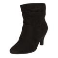 Extra Wide Width Women's The Kourt Bootie by Comfortview in Black (Size 12 WW)