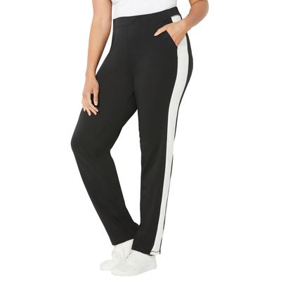 Plus Size Women's Glam French Terry Active Pant by...
