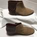 Madewell Shoes | Madewell Leather/Suede Booties With Side Zipper. Euc | Color: Brown/Tan | Size: 8.5