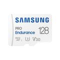 Samsung PRO Endurance microSD-Karte + SD-Adapter, 128 GB, Für Videoüberwachungssysteme, Dashcams und Bodycams,UHS-I U3, Full HD & 4K UHD, 100 MB/s Lesen, 40 MB/s Schreiben, MB-MJ128KA/EU