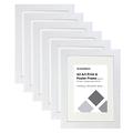 Clay Roberts A3 Frames, White, Pack of 6, Photo, Poster, Art Print Frame, Wall Mountable, 29.7 x 42 cm Picture Frame Set