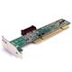 StarTech.com PCI to PCI Express Adapter Card - PCIe x1 (5V) to PCI (5V & 3.3V) slot adapter - Low Profile (PCI1PEX1)