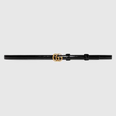 Gucci Ceinture Fine Vernie Double G