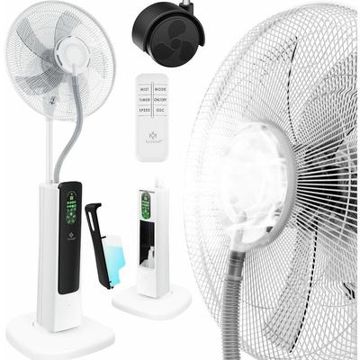 KESSER® Stand-Ventilator Frosty mit Wasser Ultraschall-Sprühnebel Wasserkühlung inkl. Fernbedienung