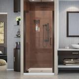 Dreamline Elegance 28-3/4 - 30-3/4 Inch W x 72 Inch H Frameless Pivot Shower Door in Oil Rubbed Bronze SHDR-4128720-06