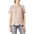 s.Oliver BLACK LABEL Women's Bluse Kurzarm Regular Fit Blouse, Rosa, 42