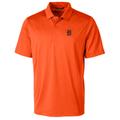 Men's Cutter & Buck Orange Detroit Tigers Big Tall Prospect Textured Stretch Polo