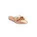 Wide Width Women's The Ayla Mule by Comfortview in Gold (Size 9 1/2 W)