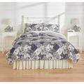 3-PC. BH Studio Printed Patchwork Quilt Set by BH Studio in Gray Multi (Size TWIN)