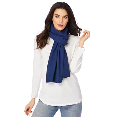 Women's Microfleece Scarf by Accessories For All in Evening Blue