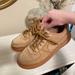 Nike Shoes | Air Force 1’s Tan Size Boys 4.5, Womens 6 | Color: Tan | Size: 6