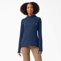 Dickies Women's Cooling Performance Sun Shirt - Dark Navy Heather Size M (SLF407)