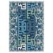 Vibe by Jaipur Living Arpino Indoor/ Outdoor Geometric Blue/ Green Area Rug (2'X3') - Jaipur Living RUG153448