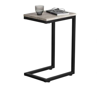 FBT44-HG Betttisch Beistelltisch Kaffeetisch Sofatisch Laptoptisch Pflegetisch Hellgrau bht ca: