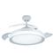 Ventilatore bliss dc bianco a soffitto plafoniera dimemr a fasi 40849400 - Philips