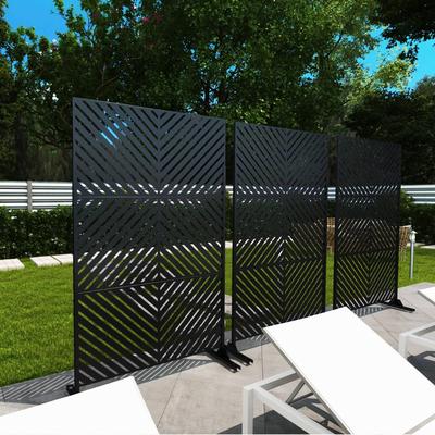 Free Standing Decorative Outdoor Privacy Screen