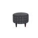 Sophia by Sole Designs Upholstered Round Ottoman