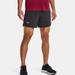 Under Armour Launch Run 5" Shorts Men's Running Apparel Jet Gray/Black Rose