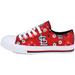 Women's FOCO Red St. Louis Cardinals Flower Canvas Allover Shoes
