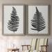 Bayou Breeze Forest Fern III - 2 Piece Picture Frame Print on Canvas Canvas, Solid Wood in Black/White | 42.5 H x 61 W x 1.5 D in | Wayfair