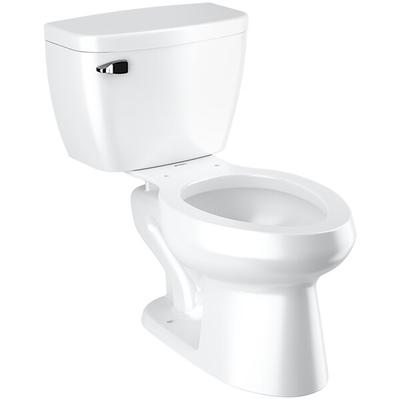 Sloan 8009.8016 Standard Elongated Floor-Mounted Toilet with Pressure-Assisted Tank - 1.0 GPF
