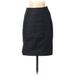 Ann Taylor LOFT Casual Skirt: Blue Solid Bottoms - Women's Size 00