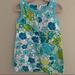 Lilly Pulitzer Dresses | Lilly Pulitzer Blue & Green Patchwork Dress Girls Sz 6x | Color: Blue/Green | Size: 6xg