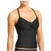 Athleta Swim | Athleta Twister Tankini Top 32 D/Ddt Black | Color: Black | Size: 32 D/Dd Tall